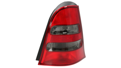 Stop spate lampa Mercedes Clasa A (W168) 05.2001-08.2004, partea Dreapta, tip bec P21/4W+P21W+PY21W; fumuriu; cu locas bec; Omologare: ECE, ULO