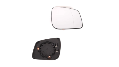 Geam oglinda Mercedes Clasa A (W169), 05.2008-05.2008, Clasa B (W245), 05.2005-2008, Dreapta, Crom, Cu incalzire, Asferica, BestAutoVest 5006553E