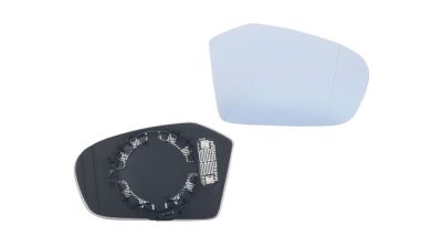 Geam oglinda Mercedes Clasa A (W169), 05.2008-05.2008, Clasa B (W245), 05.2005-2008, Dreapta, Albastra, Cu incalzire, Asferica, BestAutoVest 5006554E