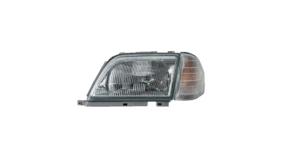 Far Mercedes Clasa Sl (R129) 01.1995-10.2001, fata, Stanga, cu semnalizare alba; cu additional reflective element (side); H4; pneumatic; cu motor;
