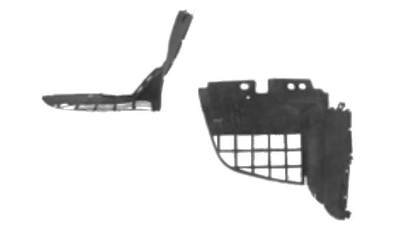 Carenaj roata Mercedes Clasa SL (R129) 03.1989-1995 partea Stanga, punte fata partea din Fata, 1298840335, 5008FL1T