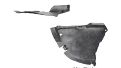 Carenaj roata Mercedes Clasa SL (R230) 2003-04.2008, partea Dreapta, punte fata partea din Fata, 2306900830, 5009FP1T