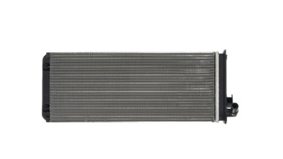 Radiator Incalzire Mercedes MB100 (631), 02.1988-02.1996, motor 2.4 D, diesel, cutie manuala, Incalzitor principale fara supapa, aluminiu mecanic/plastic, 360x152x42 mm, SRLine