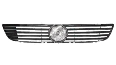 Grila radiator Mercedes Clasa V (W638), 02.1996-01.2003, negru, fara emblema, 6388880004, 501205-1