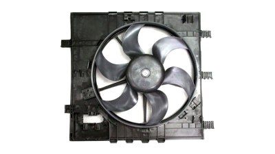 GMV radiator electroventilator Mercedes Vito (W638), 1996-08.2003 Diesel/Benzina, tip climatizare cu AC, dimensiune 320W/460mm, cu 2 pini, plastic, Aftermarket