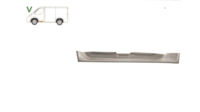 Panou reparatie usa Mercedes Vito, Clasa V, 1996-2003, Partea Stanga, Fata, inferior, jgheab