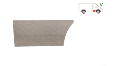 Element reparatie usa Mercedes Vito W638 1996-2003, segment portiera fata dreapta, partea de jos , inaltime 470mm 
