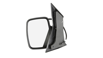 Oglinda exterioara Mercedes Vito (W638) 02.1996-01.2003 partea stanga, crom convex carcasa neagra reglare electrica cu incalzire