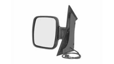 Oglinda exterioara Mercedes Vito (W638) 02.1996-01.2003 partea dreapta BestAutoVest crom convex carcasa neagra reglare electrica cu incalzire