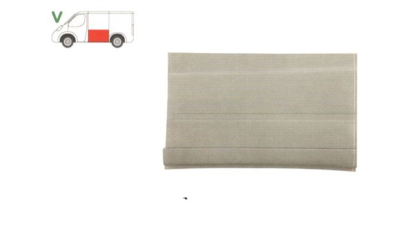Panou reparatie lateral Mercedes Vito, Clasa V, 1996-2003, Partea Stanga, Lateral, lungime 1120 mm , inaltime 740 mm , metal , marime :1/2, pana la geam , fara gauri pt. bandou