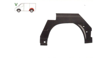 Segment reparatie aripa spate Mercedes Vito, Clasa V, 1996-2003 , Partea Stanga, Spate,