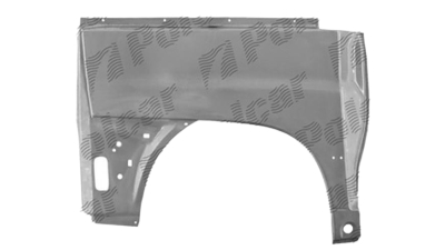 Aripa spate Mercedes Vito W638 1996-2003, parte montare dreapta, cu gauri pentru ornament, lungime 1215mm/ inaltime 860mm, 501284-1, Aftermarket