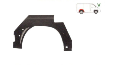 Segment reparatie aripa spate Mercedes Vito, Clasa V, 1996-2003 Partea Dreapta, Spate,