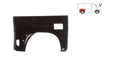Aripa spate Mercedes Vito, Clasa V, 1996-2003 Partea Dreapta, lungime 1215mm, inaltime 860mm