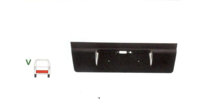 Segment reparatie haion spate Mercedes Vito, Clasa V, 1996-2003 , Partea Centru, hayon Spate, inaltime 380 mm ,