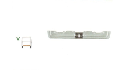 Element reparatie usa Mercedes VITO / Clasa V (W638), 02.1996-2003, partea , cu intaritura, usa spate, jgheab, haion, 