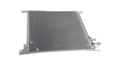 Condensator climatizare Mercedes Vito 113 (W638), 03.1999-07.2003, motor 2.0, 100 kw benzina, cutie manuala/automata, , full aluminiu brazat, 540 (495)x545 (540)x16 mm, fara filtru uscator