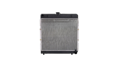 Radiator racire Mercedes W123, 1976-1985 240d (2,4 D 48kw); 250 (2,5 R6 95kw); 280 (2,8 R6 115/130/136kw); 300d (3,0 D 59/65kw); Diesel/Benzina, Manual, Cu/fara AC, 502x417x32, Cu lipire fagure prin brazare Original