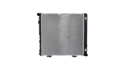 Radiator racire Mercedes W124/Clasa E, 1984-10.1992 Model 200 (2, 0 77/80kw); 200e (2, 0 87/90kw); 230e (2, 3 97/100kw) Benzina, tip climatizare cu AC, cutie M/A dimensiune 492x485x34mm, Cu lipire fagure prin brazare, Aftermarket