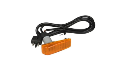Lampa semnalizare aripa MERCEDES 190 (W201), 1982-1993; Clasa C (W202), 1993-2001;Clasa CL (C140), 1992-1999; Clasa E W124, 1984-1993; Clasa S (W140) 1991-1998; Clasa SL (R129) 1989-2001, TYC, fata, stanga=dreapta, W5W; galben; cu mufa bec; cu cabluri;