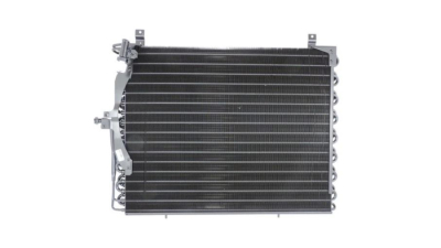 Condensator climatizare Mercedes Clasa E 124, 01.1988-06.1996, motor 3.0 TD, 108 kw diesel, cutie automata, 300D Turbo/E300 Turbodiesel;Klase E;, full aluminiu brazat, 585 (535)x440x22 mm, 
