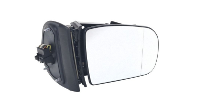 Oglinda exterioara Mercedes Clasa E (W210) 2000-2002 partea stanga View Max crom asferica, fara carcasa ,reglare electrica cu incalzire, cu memorie, pliabila, 11 pini