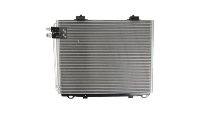 Condensator climatizare Mercedes Clasa E (W210), 01.1996-03.2002, motor 2.0 d, 65 kw diesel, cutie manuala/automata, E200 Diesel;, full aluminiu brazat, 620 (575)x505 (480)x16 mm, fara filtru uscator