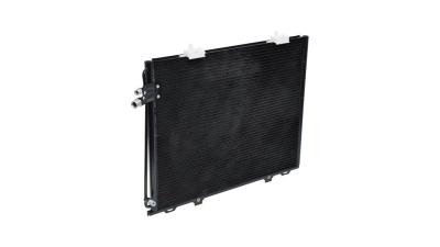 Condensator climatizare Mercedes Clasa E (W210), 01.1996-03.2002, motor 2.0 d, 65 kw diesel, cutie manuala/automata, E200 Diesel;, full aluminiu brazat, 620 (580)x480 (465)x16 mm, fara filtru uscator