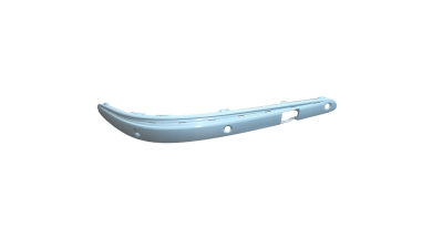Bandou bara, ornament Mercedes Clasa E W211, 03.2002-06.2006, parte montare dreapta, 50160726, Aftermarket