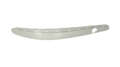 Bandou bara protectie Mercedes Clasa E (W211) 03.2002-06.2006, bara Fata, partea Dreapta, grunduit; cu gauri pt. ornamente, 2118850821, Aftermarket
