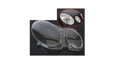 Dispersor far Mercedes Clasa E (W211) 03.2002-12.2009, partea Dreapta, Fata , din plastic, Taiwan