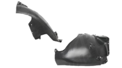 Carenaj roata Mercedes Clasa E (W211) 03.2002-06.2006, partea Stanga, punte Fata partea din spate 2116901330, 5016FL2T polietilena
