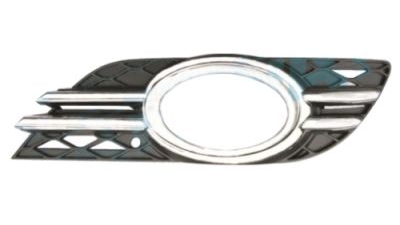 Grila bara fata Mercedes Clasa E (W211) Sedan/Combi, 06.2006-12.2009, Stanga, 2118850922, 501727-5 Model AVANGARDE , cu crom