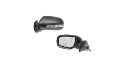 Oglinda exterioara Mercedes Clasa E (W211) Sedan , Combi 06.2006-12.2009 partea dreapta View Max crom asferica carcasa prevopsita grunduita reglare electrica cu incalzire , pliabila, 13 pini