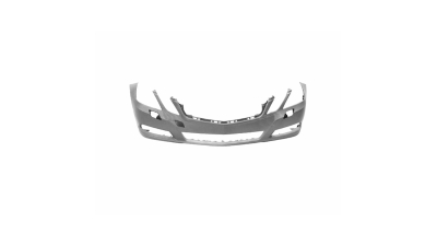 Bara fata Mercedes Clasa E W212 09.2009-02.2013 Model Classic, parte montare grunduita, cu gauri pentru spalator, 50180720J, Aftermarket
