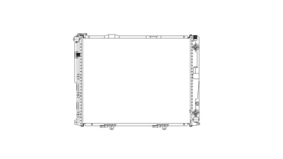 Radiator racire Mercedes W124/Clasa E, 1984-1996 Model E300 Diesel (3, 0 D 100kw) Diesel, tip climatizare cu AC, cutie Automata, , dimensiune 610x485x42mm, Cu lipire fagure prin brazare, Aftermarket