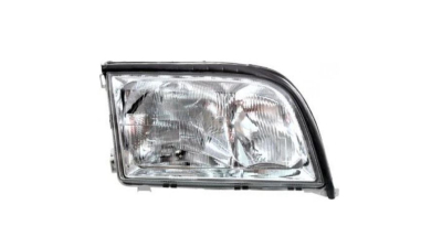 Far MERCEDES Clasa S (W140) 03.1995-09.1998, DEPO, fata, partea dreapta, tip bec H1+H1+H7; manual/hidraulic/pneumatic;