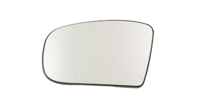 Geam oglinda Mercedes Clasa S (W220) 10.1998-2002, Mercedes Clasa CL (C215) 09.1999-2002, Stanga, Crom, Cu incalzire, Asferica, View Max, pt modele cu 2 pini