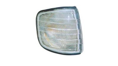 Lampa semnalizare fata Mercedes Clasa S (W126/C126) 80-91, Alba, are suport bec , parte Fata, omologare ECE, 0008209121; 0008209321; 1268209221; 1268209321; 1268260843; 8209321, Dreapta