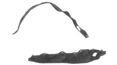 Carenaj roata Mercedes Clasa S (W126/C126) 1980-1991, partea Dreapta, Fata, 1268840235, 5026FP1T