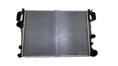 Radiator racire Mercedes Clasa S (W221), 2005-2013 S500 Blueefficiency (4,7 V8 T 320kw); S500/550 (5,4 V8 285kw); Benzina, Automat, Cu AC, cu conectori rapizi intrare/iesire, 640x462x32, Cu lipire fagure prin brazare Aftermarket