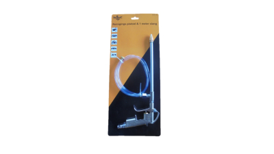 Pistol suflat aer RealParts lung cu mufa pt cuplaj rapid, si prelungire cu furtun 1 metru