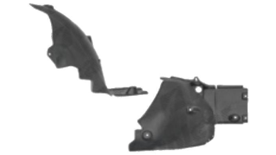 Carenaj roata Mercedes Clasa S (W221) 09.2005-06.2009, partea Stanga, Punte fata partea din spate, 2216900530, 5031FL3T