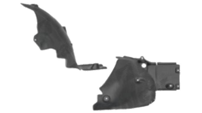 Carenaj roata Mercedes Clasa S (W221) 09.2005-06.2009, partea Dreapta, Punte fata partea din spate, 2216900630, 5031FP3T