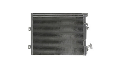 Condensator climatizare Mercedes Clasa C (W203), 01.2005-02.2007, motor 3.0 CDI, 170 kw diesel, cutie automata, C30 CDI AMG;, full aluminiu brazat, 620(570)x480x16 mm, cu radiator de ulei integrat