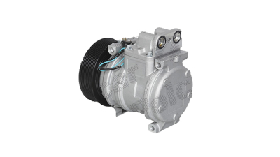 Compresor aer conditionat Mercedes Clasa S (W221), 2005-2013, motor 5.5 V12 T/6.0 V12, S600/S65 AMG; benzina; 3.0 CDI, S320 CDI; diesel, rola curea 130 mm, 9 caneluri, de tip Denso: 10PA15C