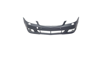 Bara fata Mercedes Clasa S (W221) 06.2009-09.2013, Grunduita, cu gauri pentru spalator faruri, cu gauri pentru senzori parcare, 2218805940
