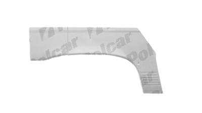 Segment aripa spate MERCEDES Clasa SL (R107), 01.71-09.1989, spate, partea dreapta, otel galvanizat