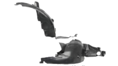 Carenaj roata Mercedes Clasa B (W245), 05.2005-06.2011, partea Dreapta, Punte fata partea din spatele rotii, A1696982830, 5035FP2T polietilena
