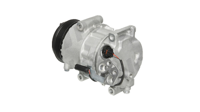 Compresor aer conditionat Mercedes Clasa A (W169), 2004-2012, motorizare 2, 0/2.0 T, A200/A200 turbo; benzina, rola curea 110 mm, 5 caneluri, de tip Denso: 6SEU16C